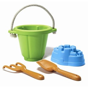 Zandbak Speelgoed Gerecycled Materiaal - Groen