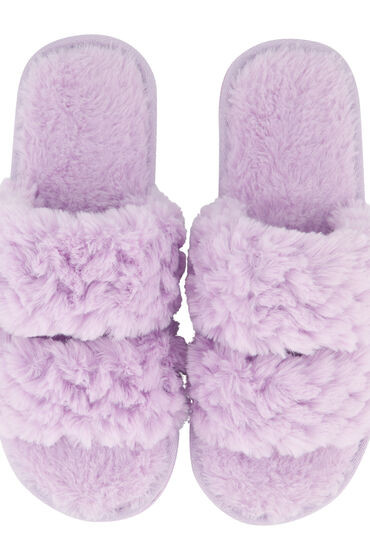Hunkemöller Slippers Double Strap Paars