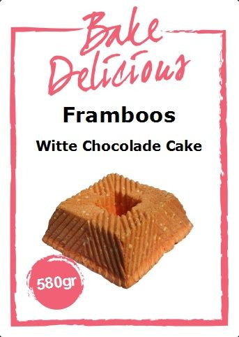 BakeDelicious - Framboos witte chocolade cakemix