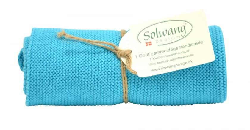 Solwang Design - keukendoek - turquoise