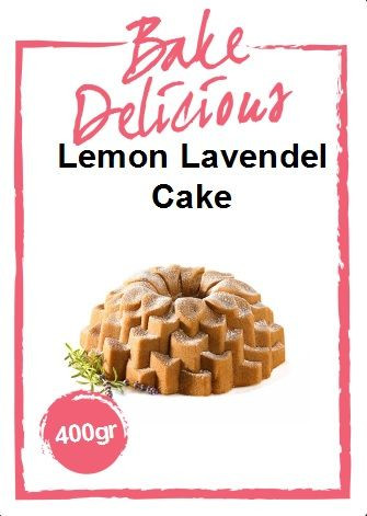 BakeDelicous - Lemon Lavendel cakemix