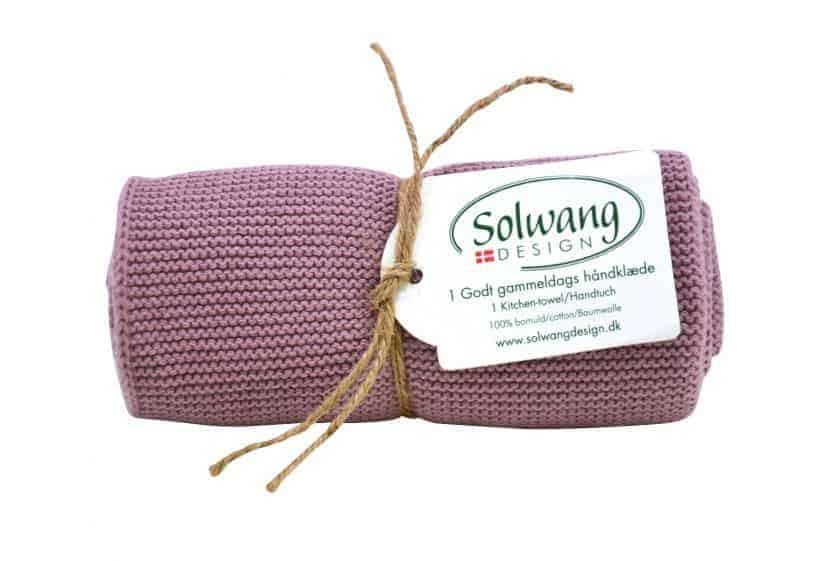 Solwang design - keukendoek - dusty roze