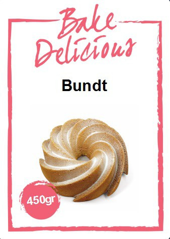 BakeDelicious - Bundt mix naturel - 450 gram