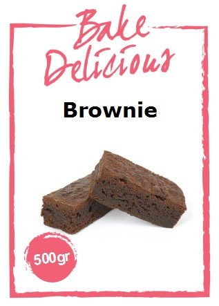 BakeDelicious - mix voor brownie - 500 gram