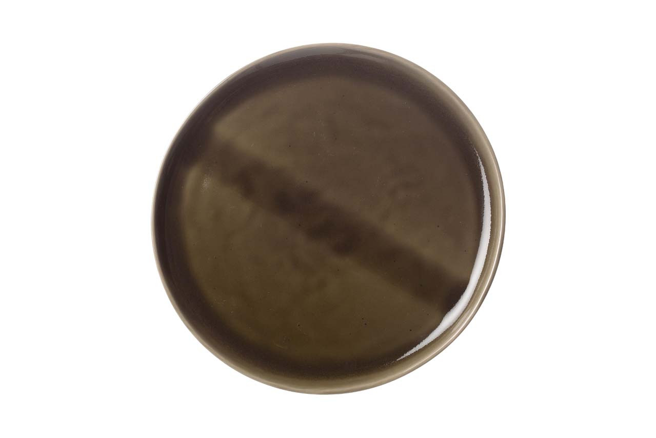 Nosse Ceramics - Svelte bord olive - 27.5 cm