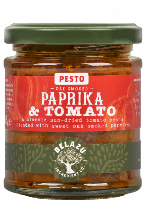 Belazu - oak smoked paprika & tomato pesto - 165 gr