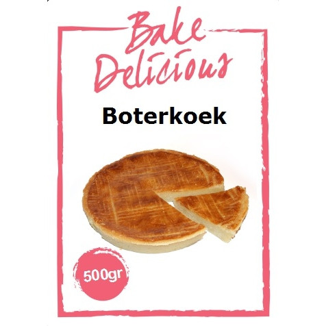 Bake Delicious - bakmix voor boterkoek - 500 gram