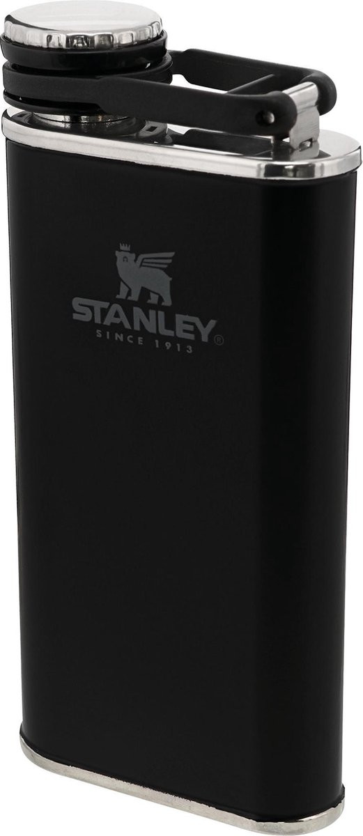 Stanley - The Easy Fill Wide Mouth Flask - matzwart