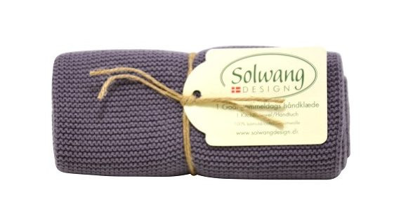 Solwang Design - keukendoek - dusty purple