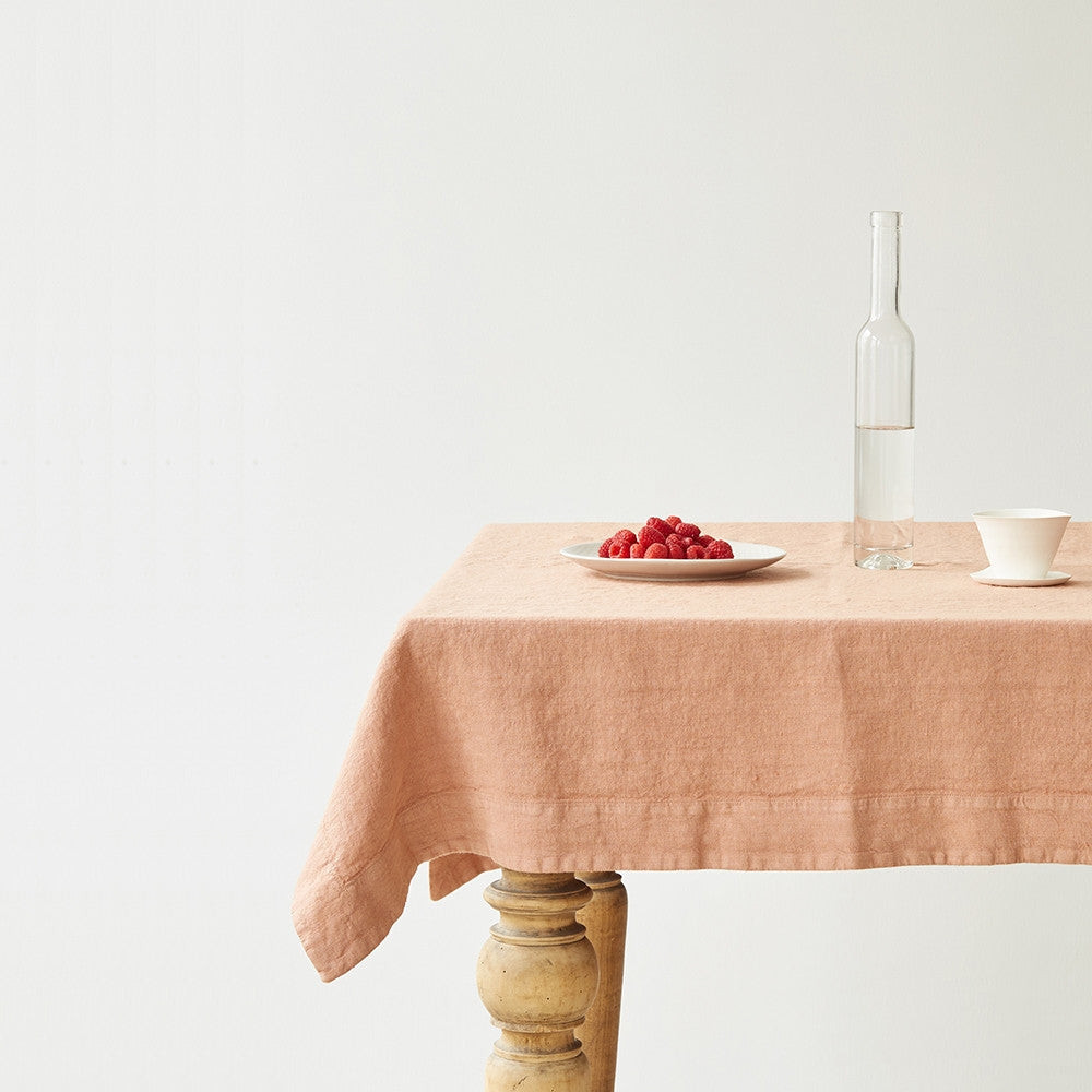 Linen Tales - linnen tafelkleed - cafe crème - 250 x 140 cm