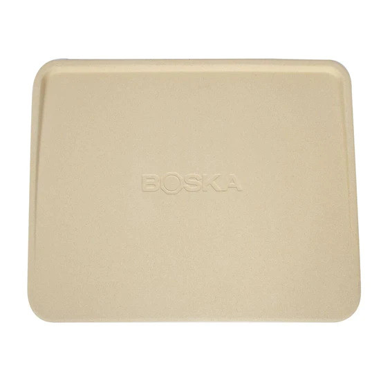 Boska - pizzasteen Deluxe rechthoekig - 40x32 cm