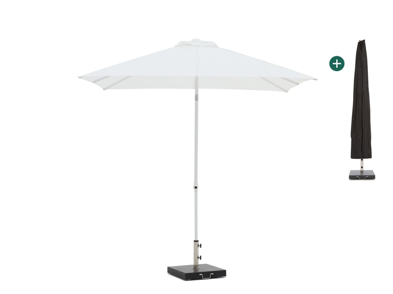 Shadowline Push-up parasol 240x240cm - Laagste prijsgarantie!