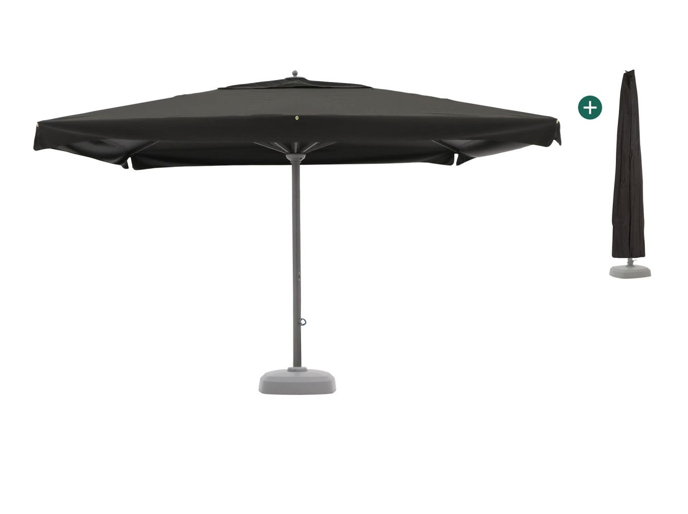 Shadowline Java parasol 400x400cm - Laagste prijsgarantie!