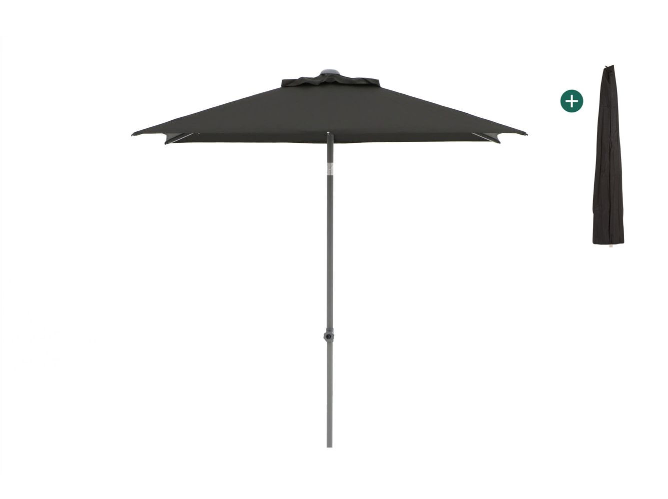 Shadowline Push-up parasol 210x150cm - Laagste prijsgarantie!