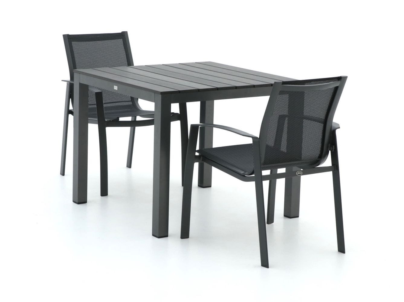 R&S Design Altea/Fidenza 90cm dining tuinset 3-delig stapelbaar - Laagste prijsgarantie!