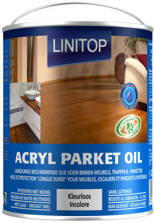 linitop acryl parket oil 0.75 ltr