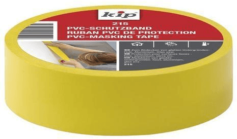 kip pvc-masking tape 215 geel 30mm x33 m