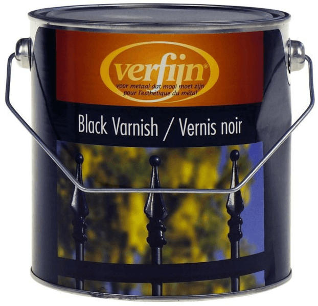 verfijn black varnish 2.5 ltr