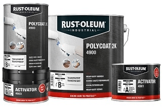 rust-oleum polycoat 2k mat 2.5 ltr