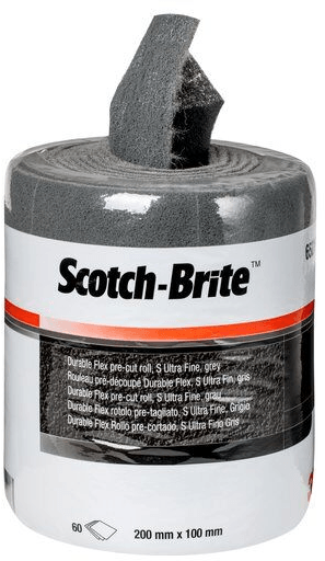 3m scotch brite durable flex 200 x 100 mm pre-cut rood 65225