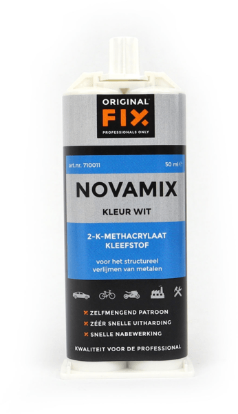 originalfix novamix 5 min methacrylaat kleefstof wit 50 ml