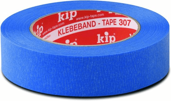 kip masking tape voor buiten 307 blauw 24mm x 50m