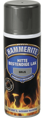 hammerite hittebestendige lak zwart 0.4 ltr