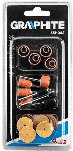 graphite mini multitool accessoireset 52-delig 55h082