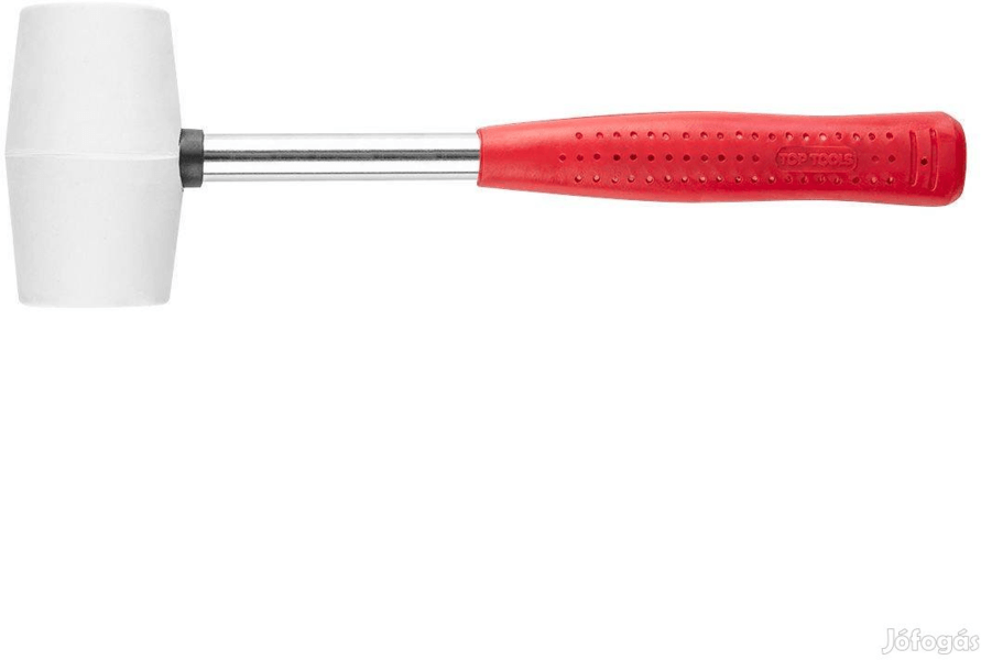 top tools rubberhamer wit 225 gram 40 mm 02a310