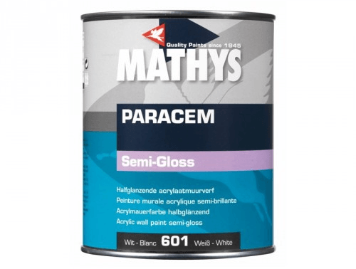 mathys paracem semi-gloss kleur 4 ltr