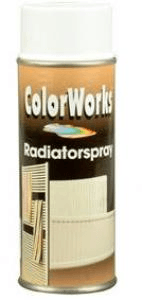 colorworks radiatorlak hoogglans wit 918586 400 ml