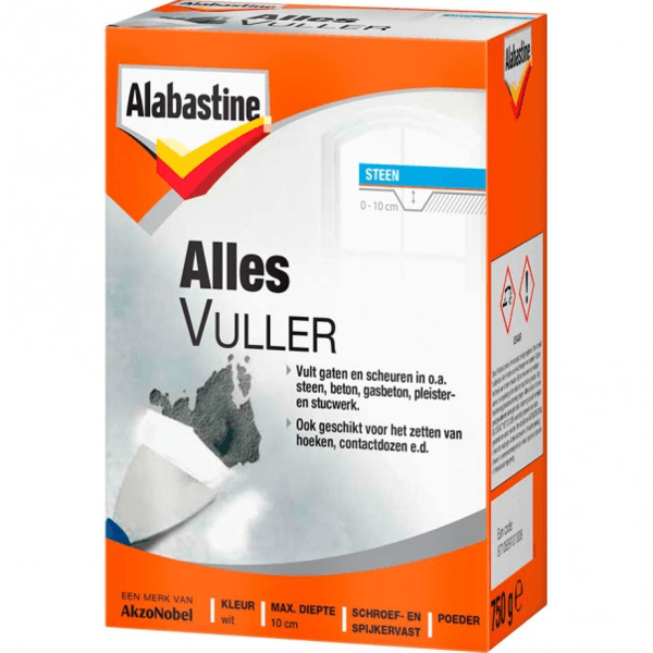 alabastine allesvuller poeder 0.75 kg
