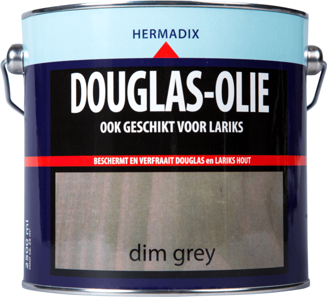 hermadix douglas-olie dim grey 2.5 ltr