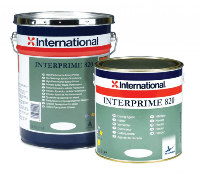 international interprime 820 grijs component a 15 ltr (voor 20 ltr)