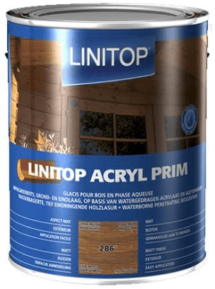 linitop acryl prim 281 licht eiken 1 ltr