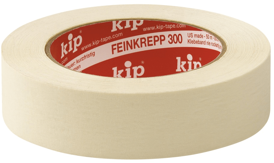 kip masking tape standaard schilderskwaliteit 300 beige 36mm x 50m