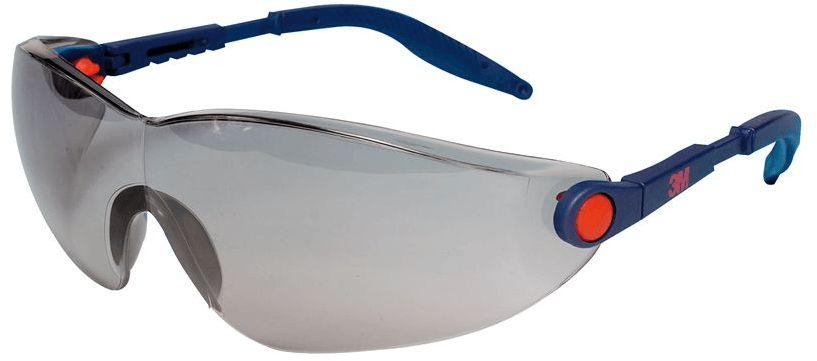 3m 2742 veiligheidsbril met gele polycarbonaat lens