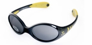 Kid Rider Kinderzonnebril zwart 6-24 mnd Zwart/geel
