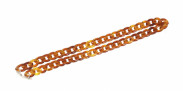 HIP Brilketting Chain bruin/oranje bruin/oranje
