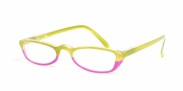 HIP Leesbril Duo groen/roze +2.5