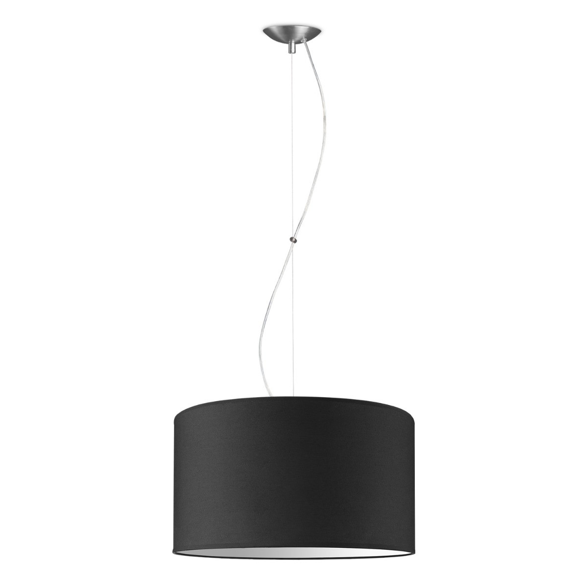 Light depot - hanglamp basic deluxe bling Ø 45 cm - zwart - Outlet
