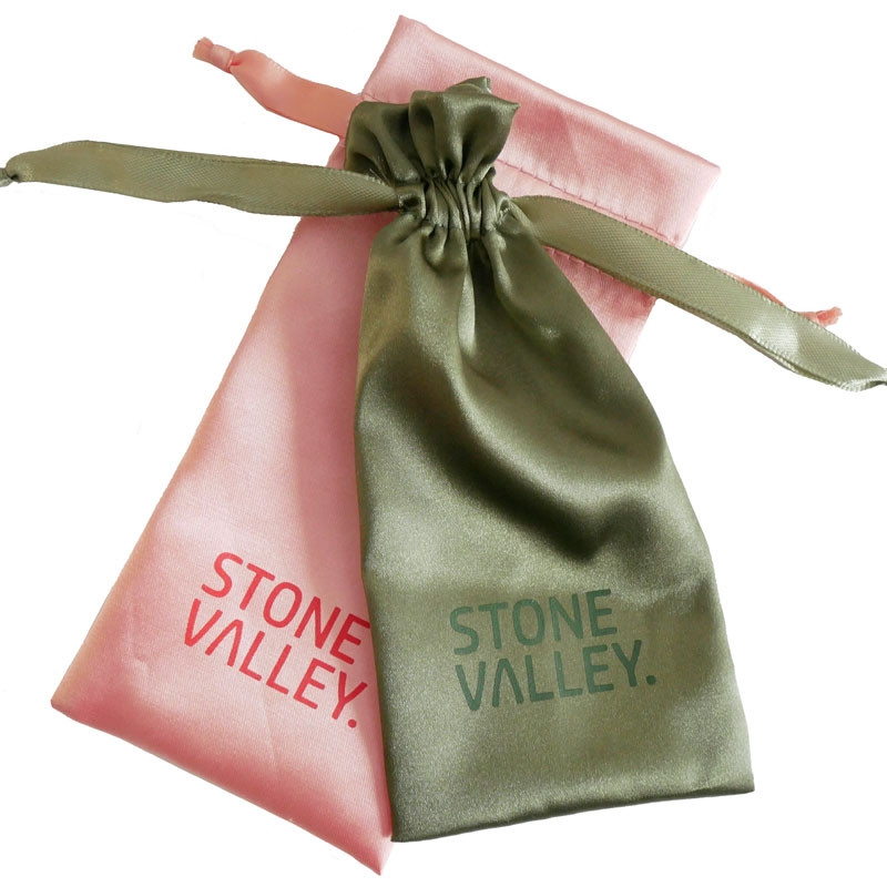 Brillenhoes Satijn Stone Valley - Groen & Roze