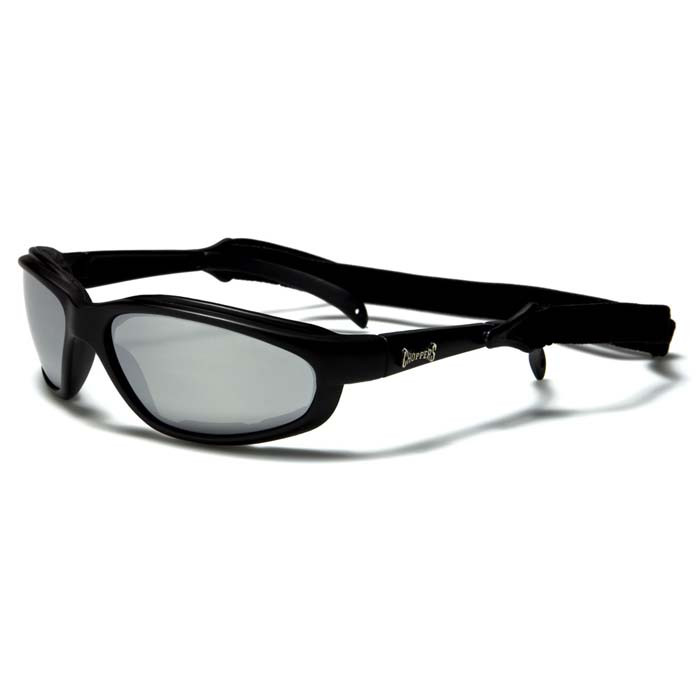 Choppers Goggles Black Silver CH01