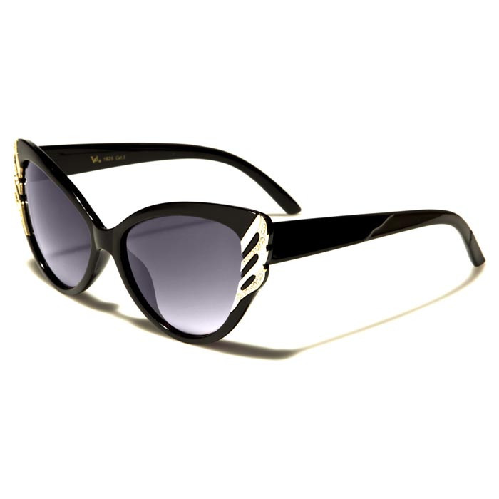 VG Eyewear Cat Eye zonnebril Zwart Goud VG1825