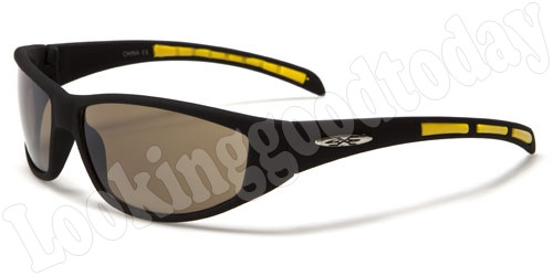 Xloop kinder zonnebril Stripe 2-tone Yellow