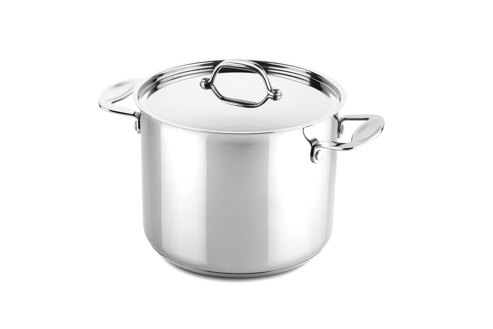 Deep pot 22 cm Glamour Stone Stainless Steel