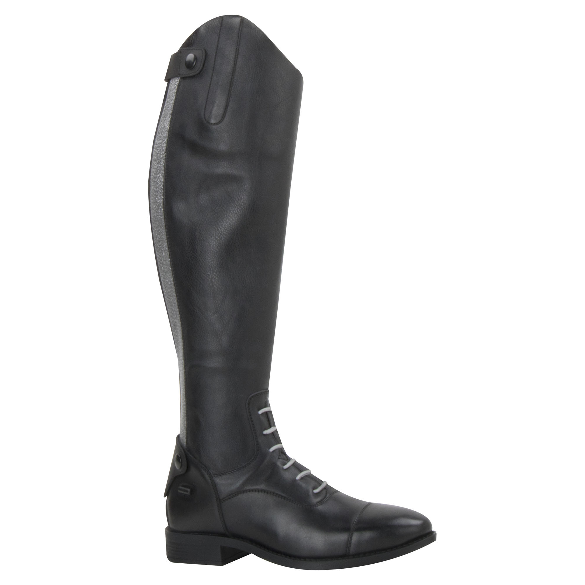 Imperial Riding Boots Paparazzi Black-Silver lurex