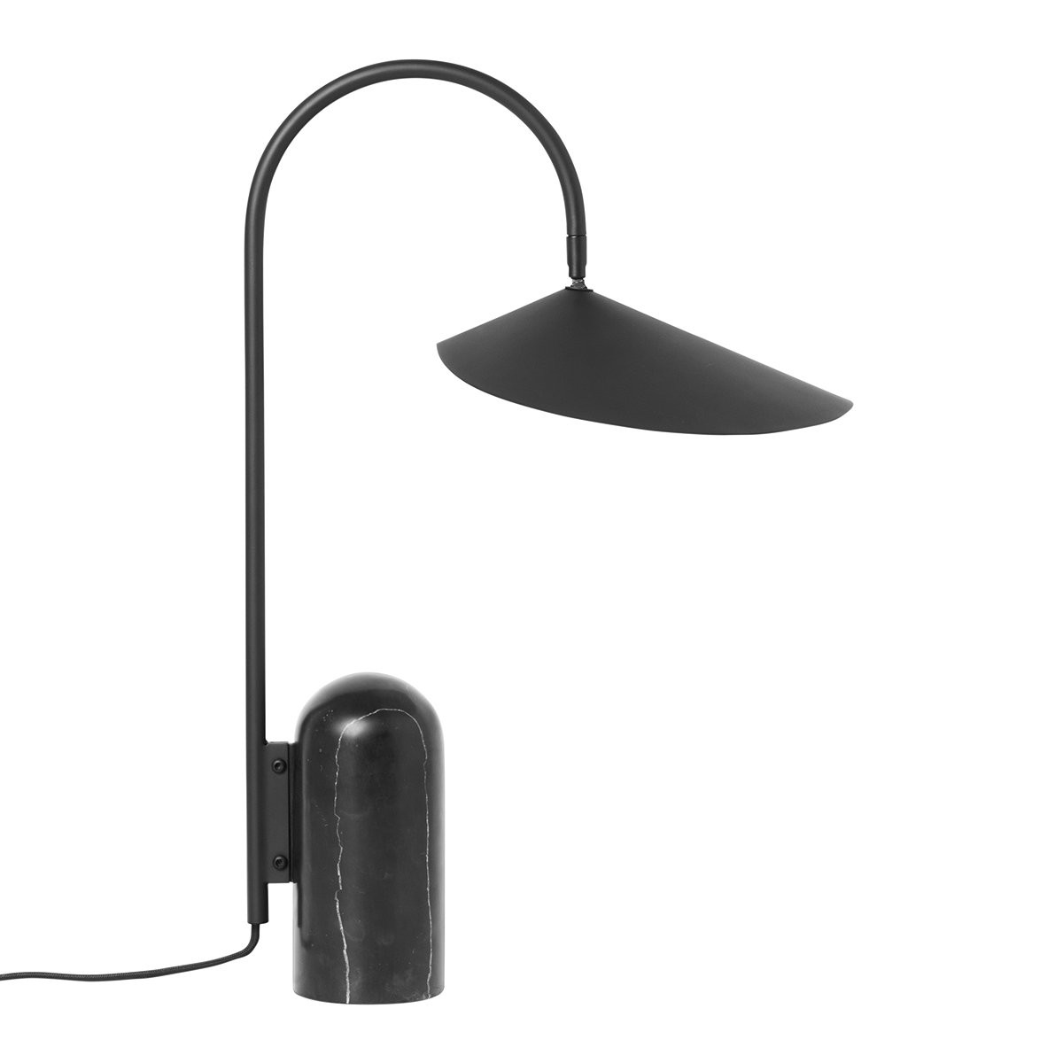 Ferm Living Arum Tafellamp - Zwart