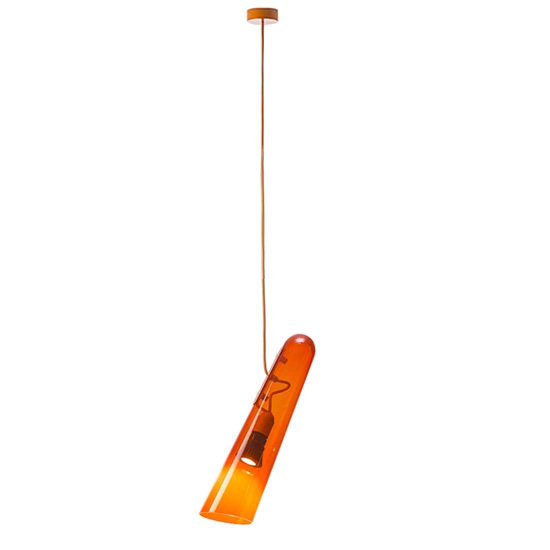 Brokis Flutes 15° Hanglamp Oranje