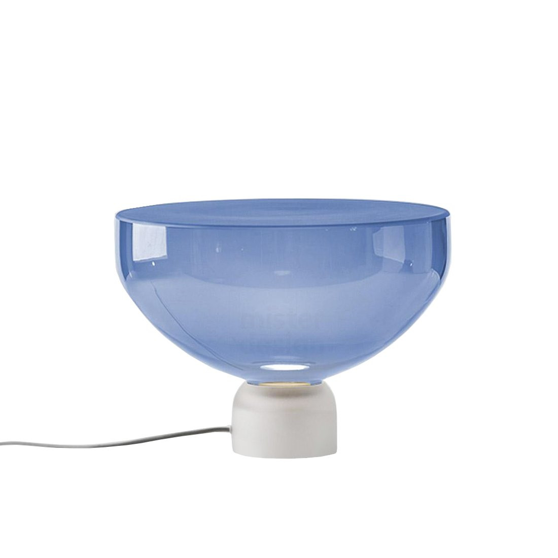 Brokis Lightline L Tafellamp Blauw - Mat Transparant